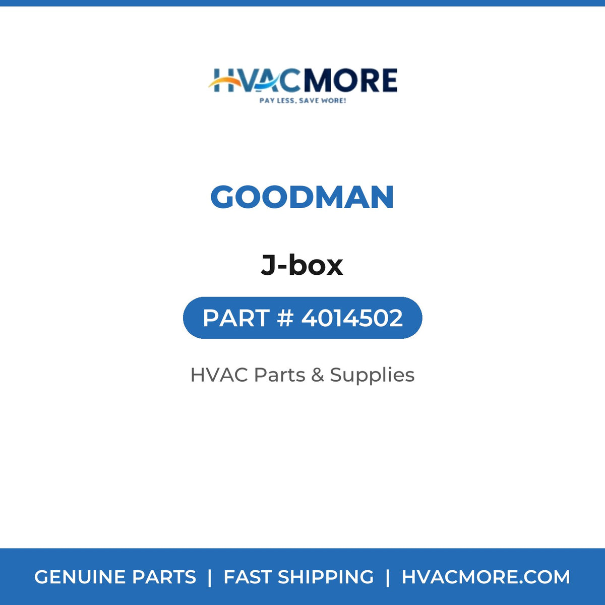 Goodman J-box 4014502
