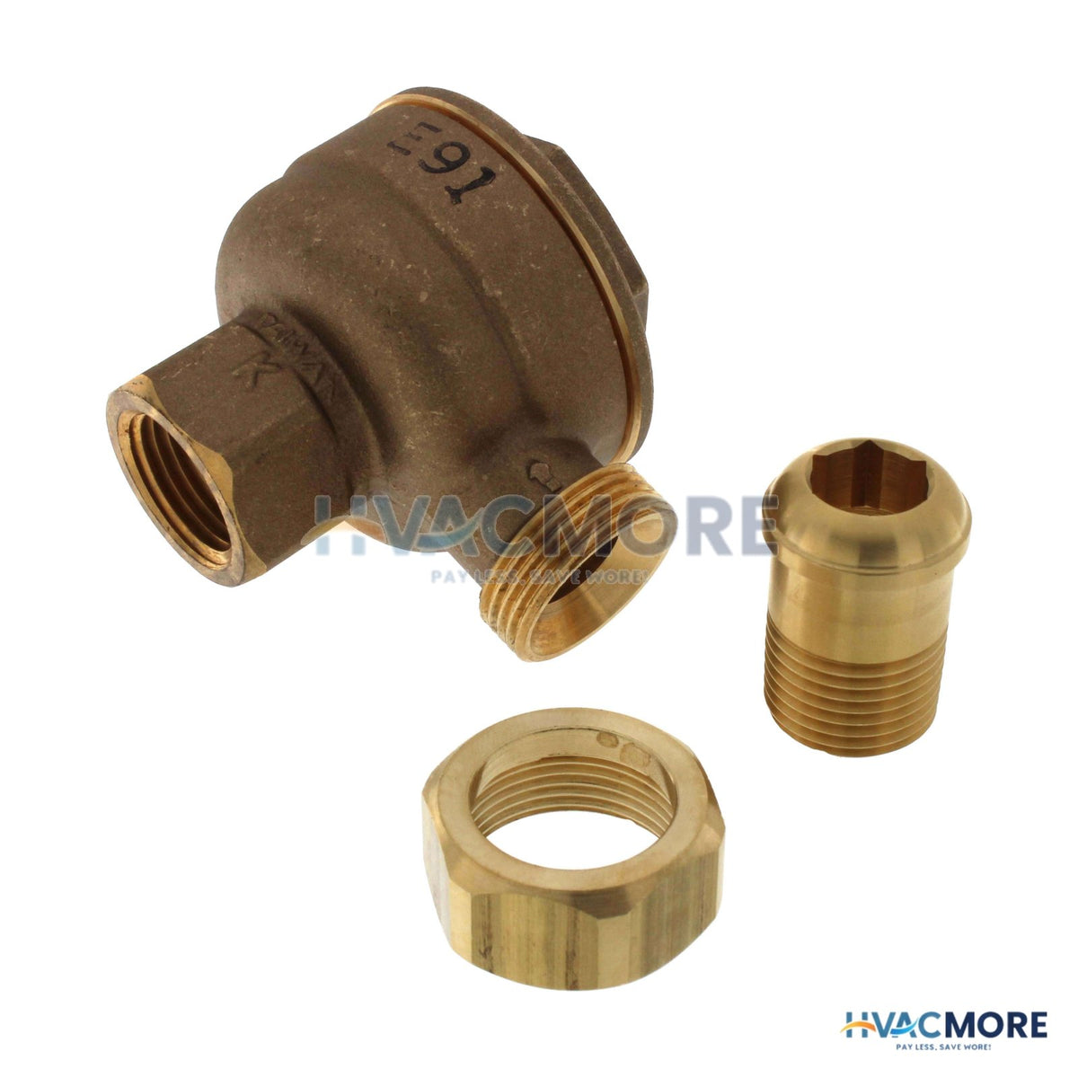 Hoffman 8C-A-2-125, 1/2" Angle Thermostatic Trap 402002