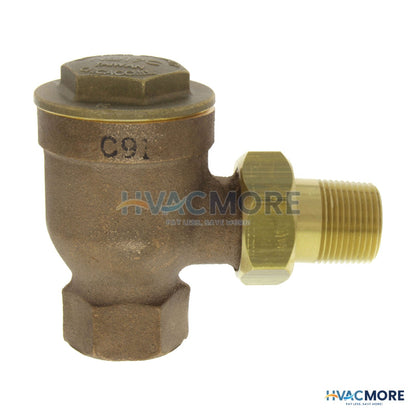 Hoffman 17C-3, 3/4" Angle Thermostatic Trap 402006