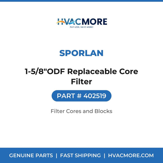Sporlan 1-5/8"ODF Replaceable Core Filter 402519