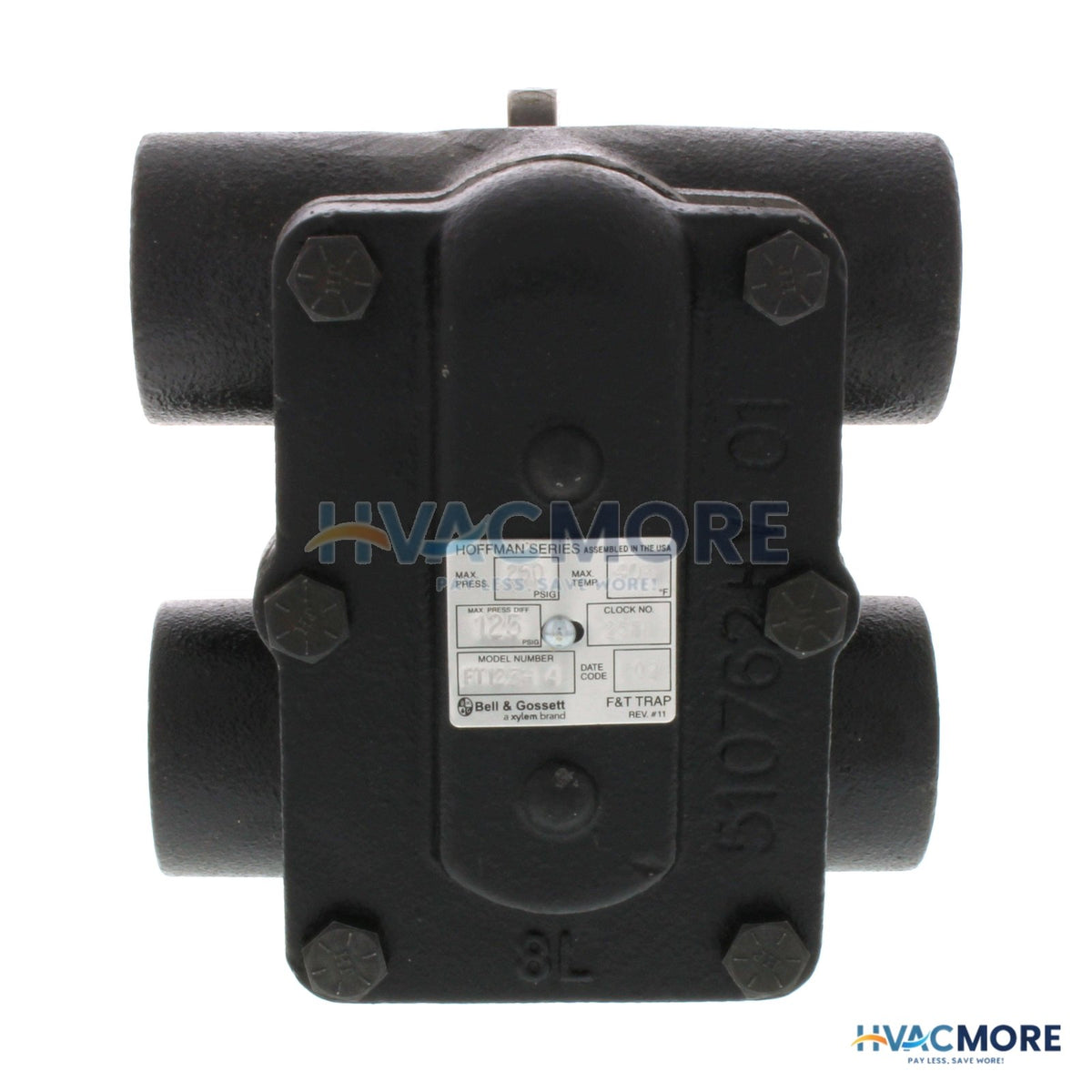 Hoffman FT125H-4, 1" Float<br>& Thermostatic Trap 404216