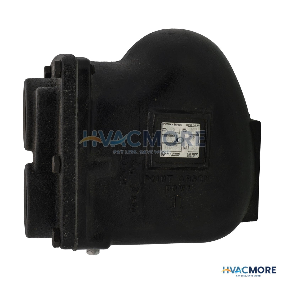 Hoffman FT125C-6, 1-1/2" Float & Thermostatic Trap 404236