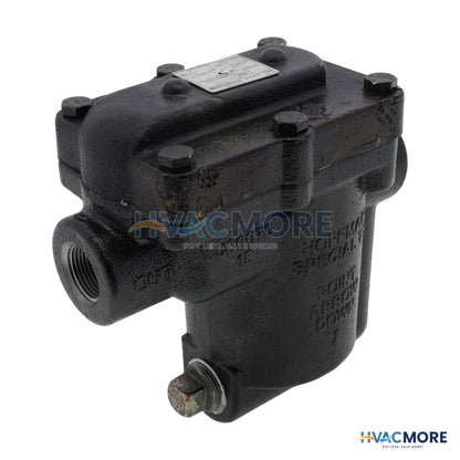 Hoffman B1075A-3, 3/4" Inverted Bucket Steam Trap W/o Strainer 404332
