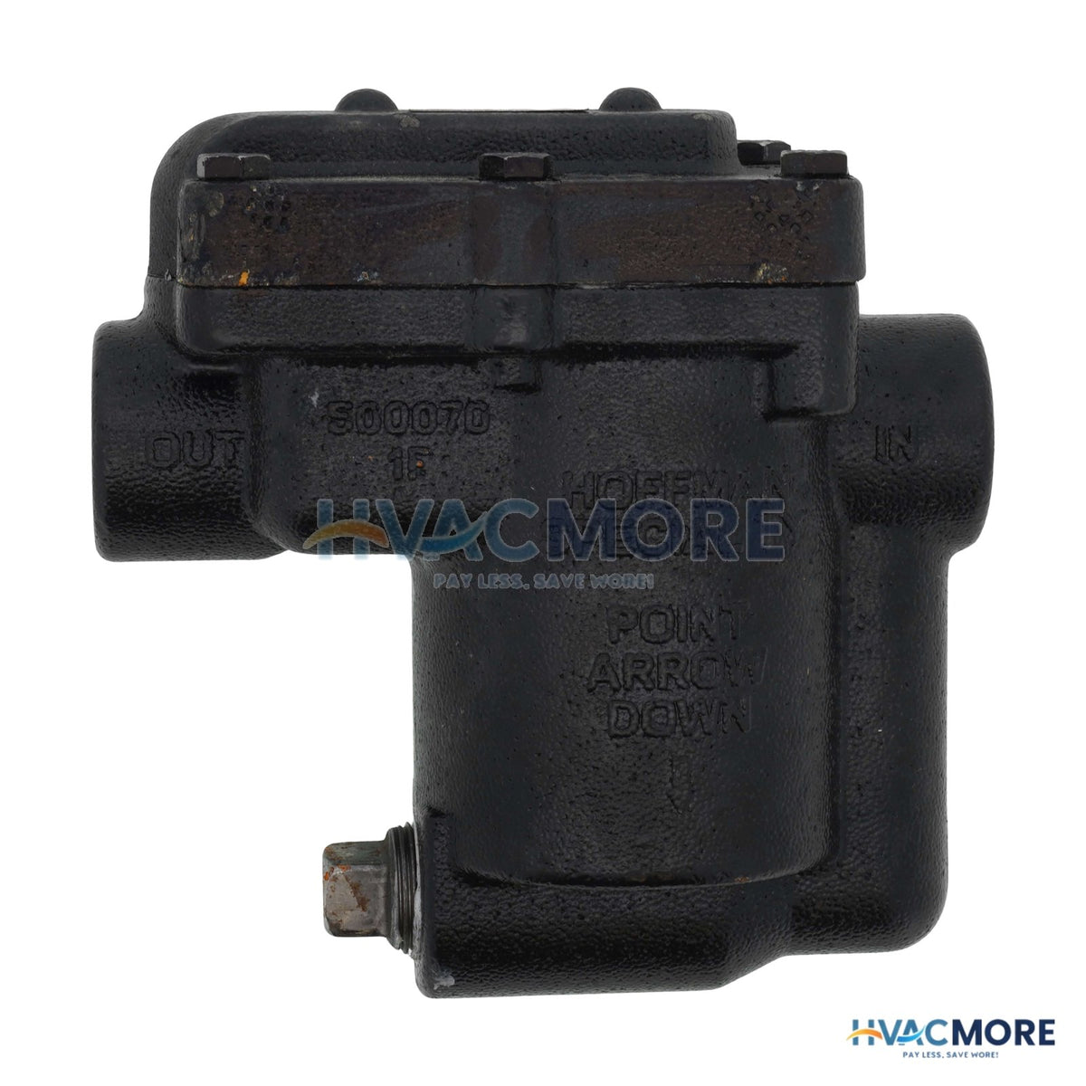 Hoffman B1075A-3, 3/4" Inverted Bucket Steam Trap W/o Strainer 404332