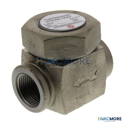 Hoffman TD6526, 3/4" Thermodisc Steam Trap (W/o Strainer) 405153