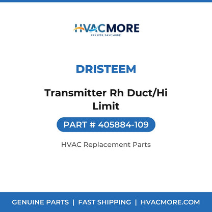 DriSteem Transmitter Rh Duct/Hi Limit 405884-109
