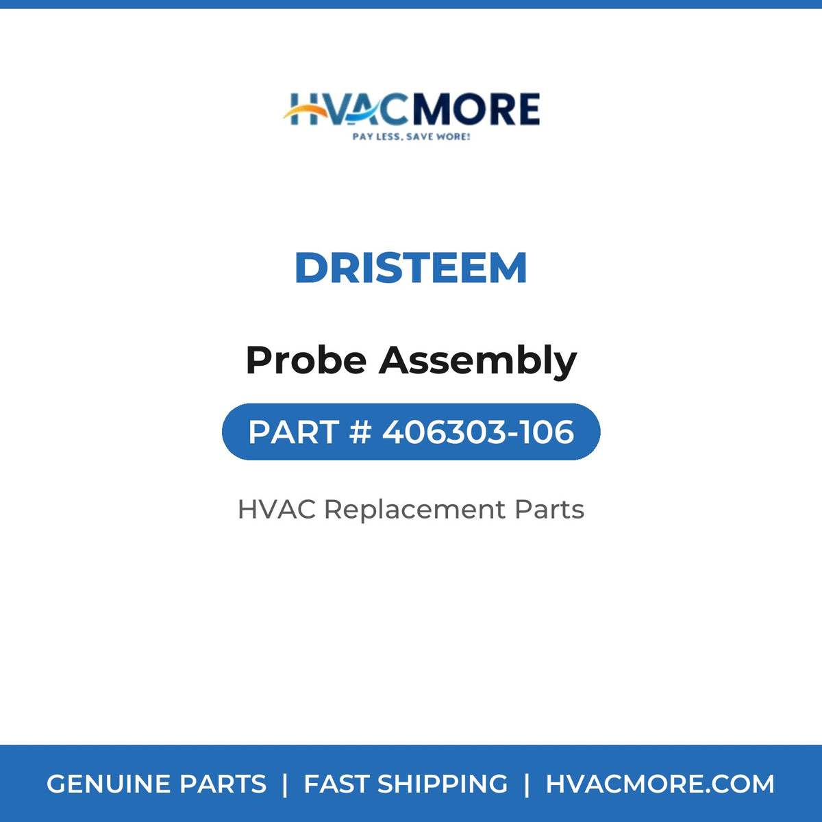 DriSteem Probe Assembly 406303-106