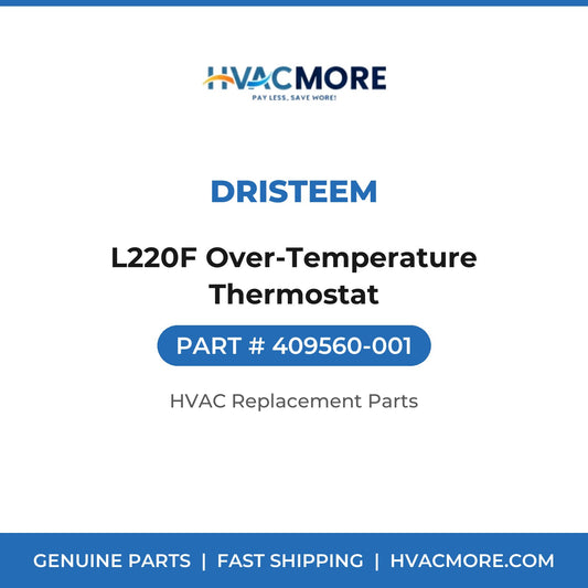 DriSteem L220F Over-Temperature Thermostat 409560-001