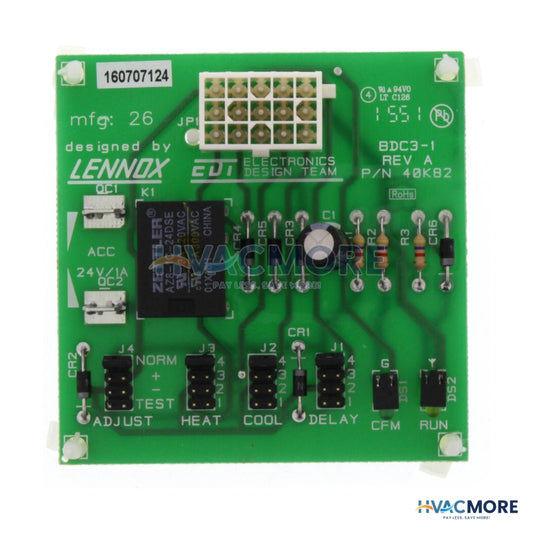 Lennox Control Board BDC3-1 40K82