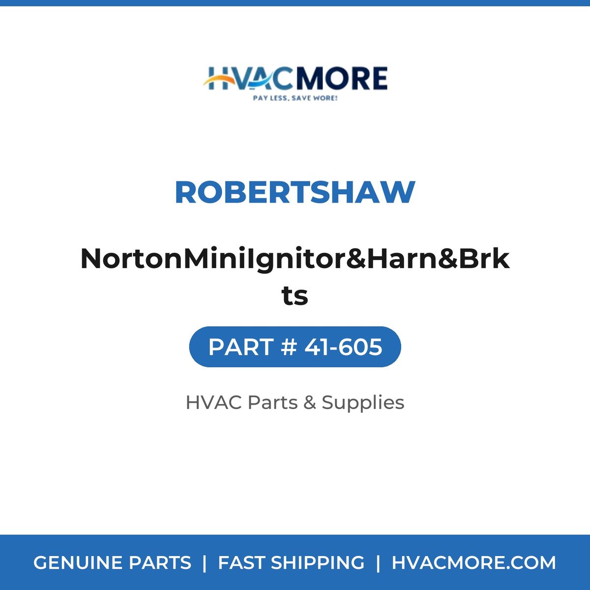 Robertshaw NortonMiniIgnitor&Harn&Brkts 41-605