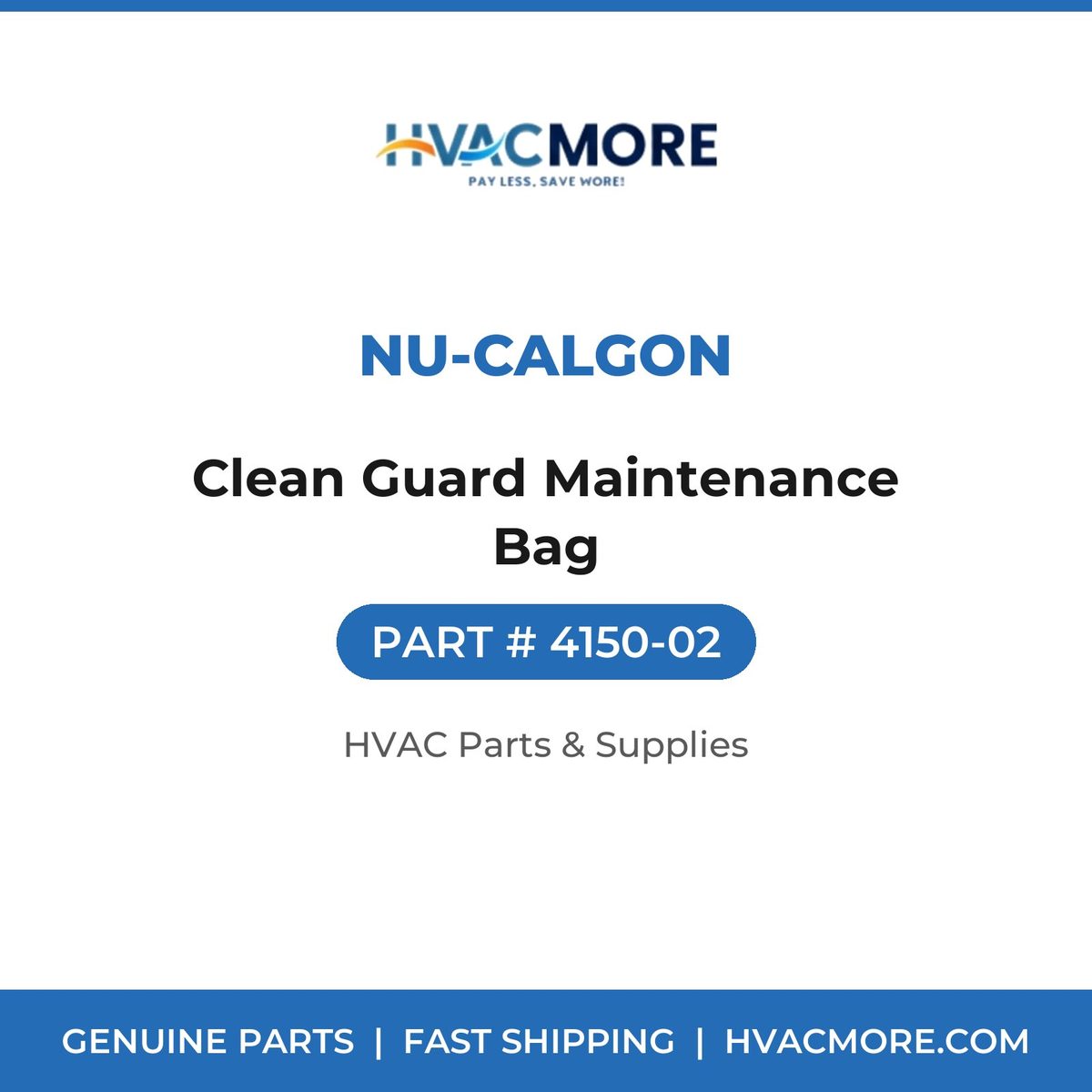 Nu-Calgon Clean Guard Maintenance Bag 4150-02