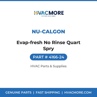 Nu-Calgon Evap-fresh No Rinse Quart Spry 4166-24