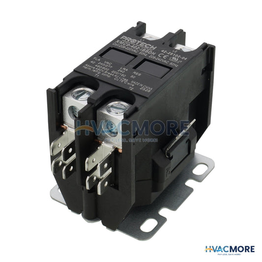 Rheem PROTECH Contactor - 40A 2-POLE (208-230V coil) 42-25102-04