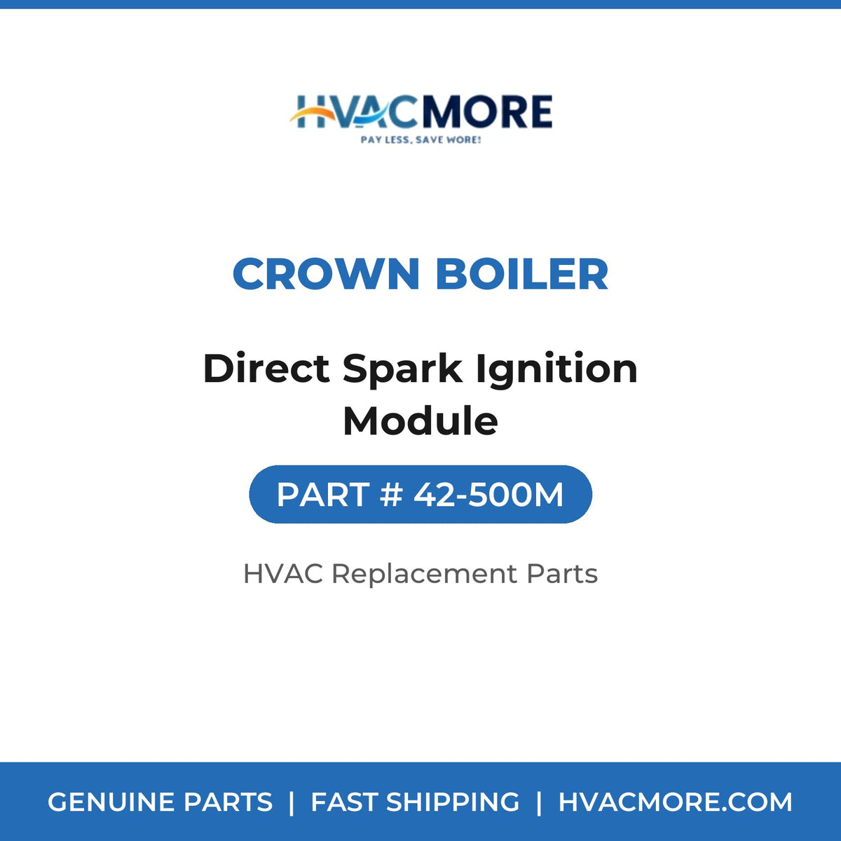 Crown Boiler Direct Spark Ignition Module 42-500M