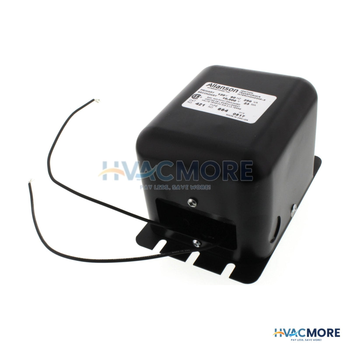 Allanson Ignition Transformer for Webster Engineering 421-664