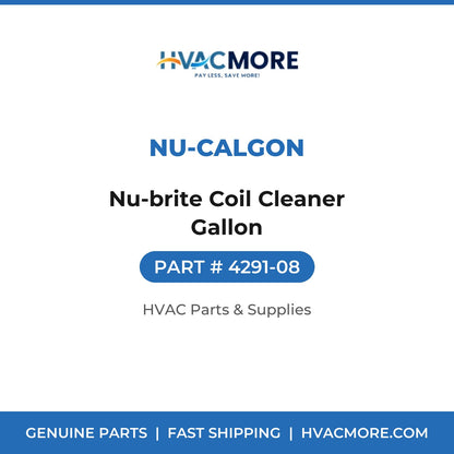 Nu-Calgon Nu-brite Coil Cleaner Gallon 4291-08
