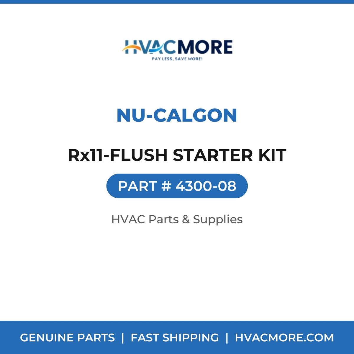 Nu-Calgon Rx11-FLUSH STARTER KIT 4300-08