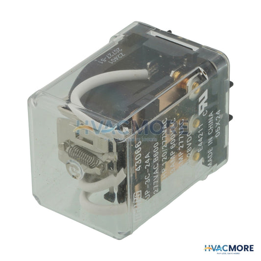 MARS 3PDT 24V Plug Relay 43066