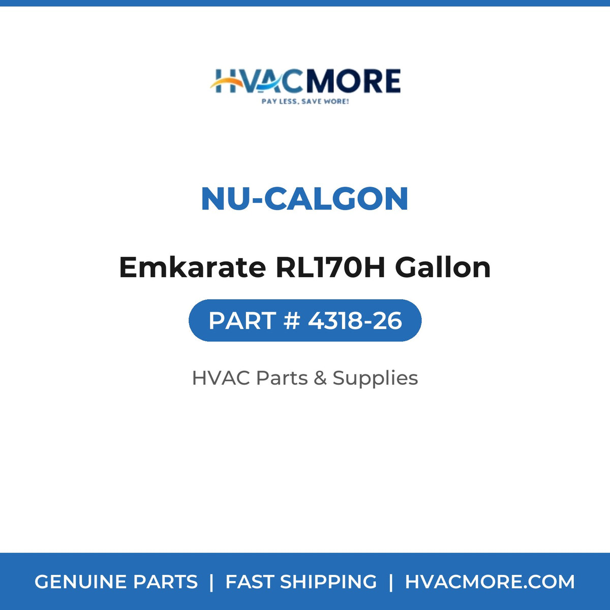 Nu-Calgon Emkarate RL170H Gallon 4318-26