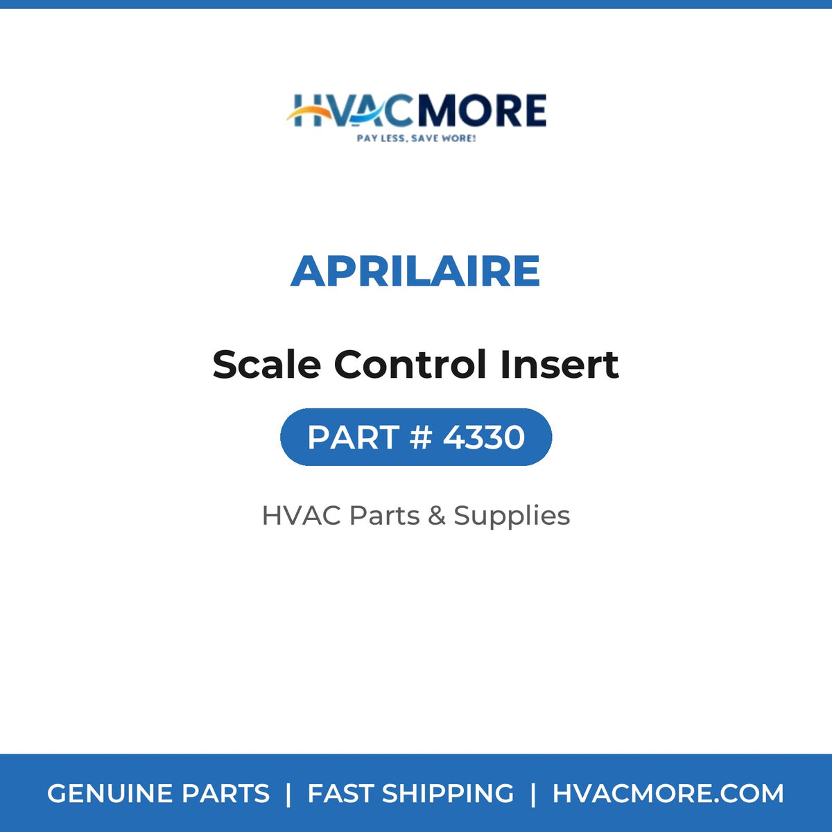 Aprilaire Scale Control Insert 4330