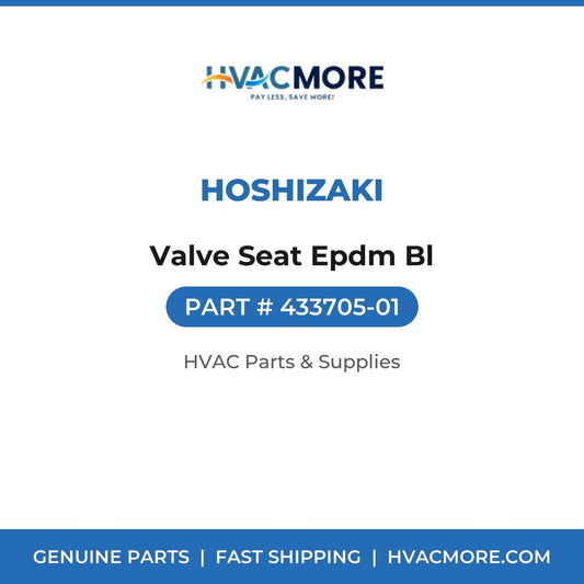 Hoshizaki Valve Seat Epdm Bl 433705-01