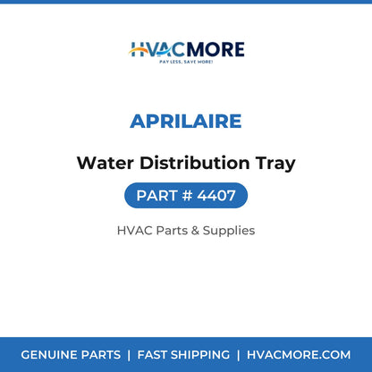 Aprilaire Water Distribution Tray 4407