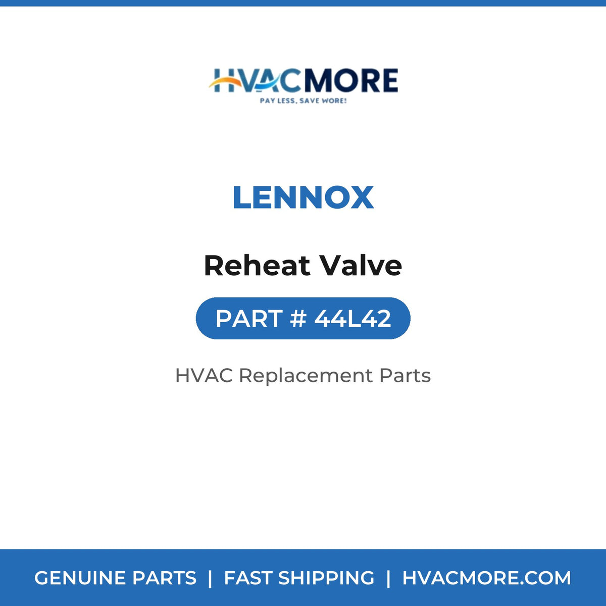 Lennox Reheat Valve 44L42