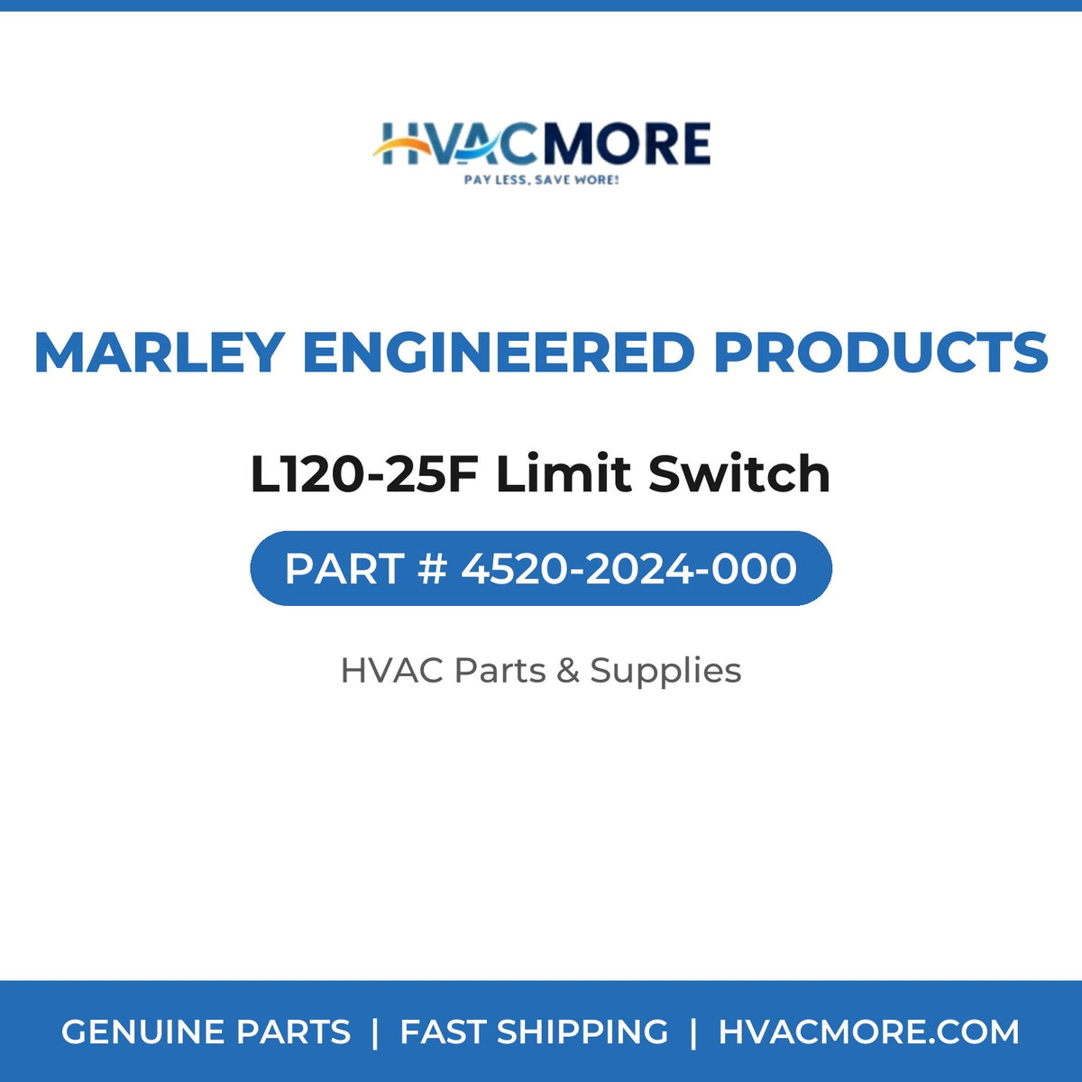 Marley Engineered Products L120-25F Limit Switch 4520-2024-000
