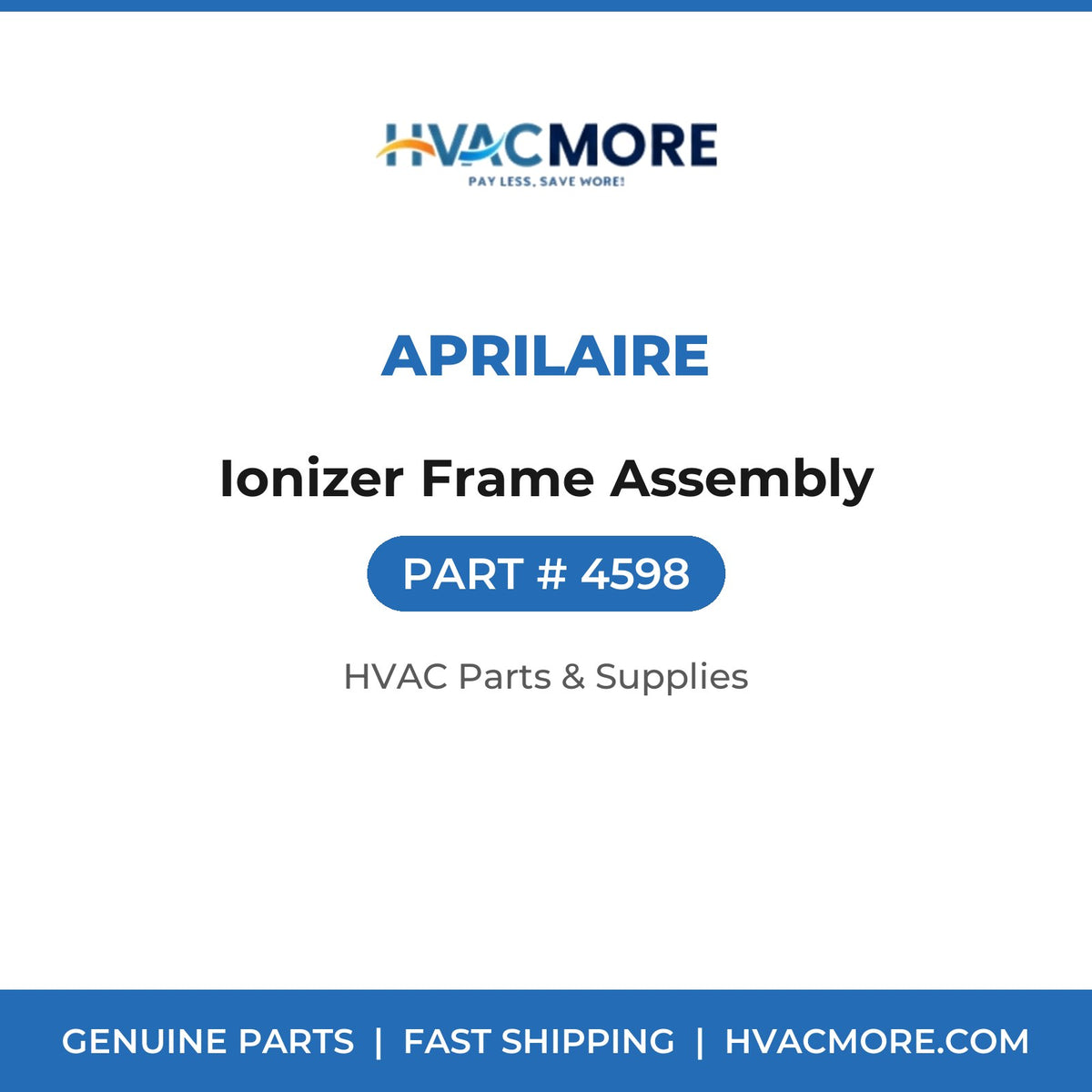 Aprilaire Ionizer Frame Assembly 4598
