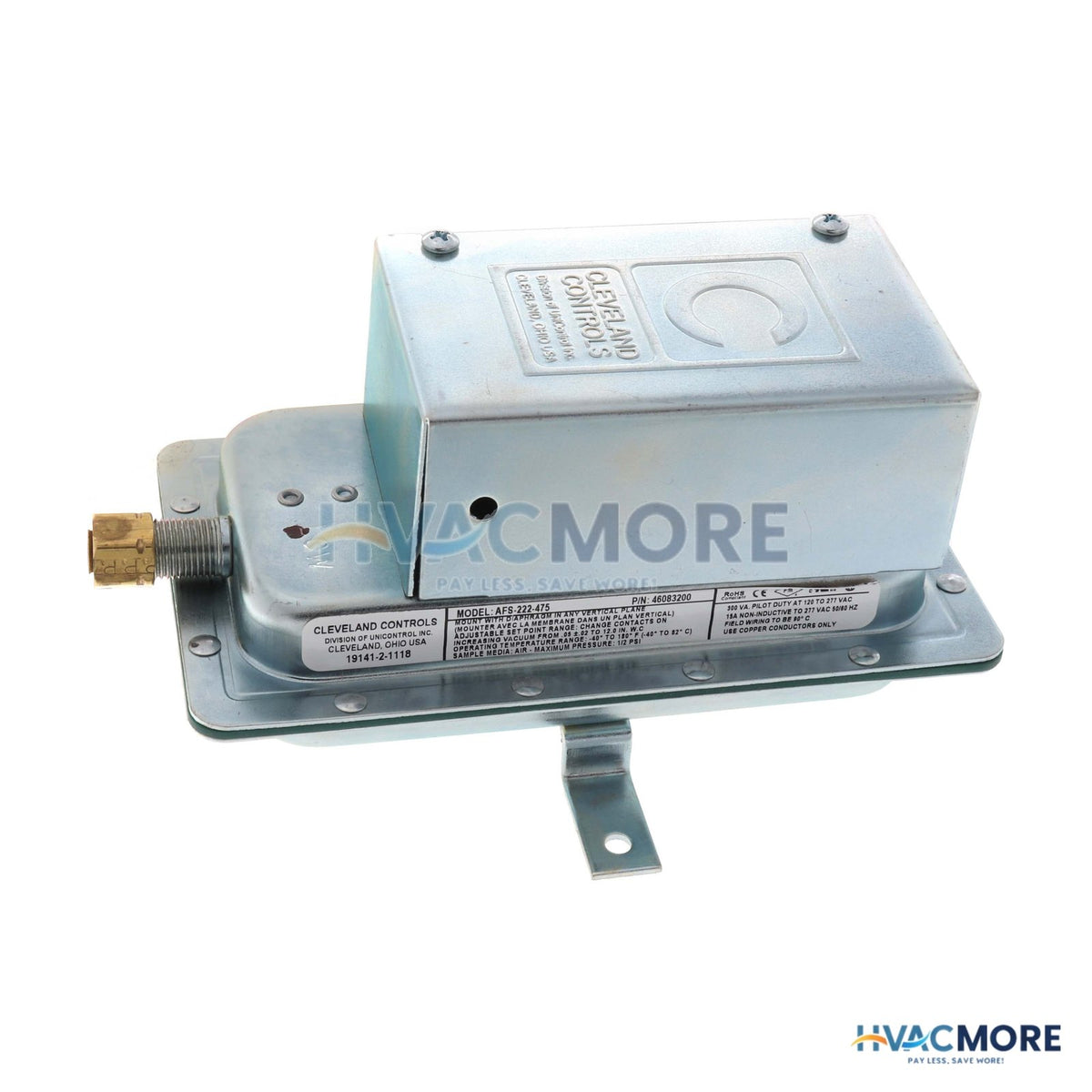Field Controls Pressure Switch for PSK-AP5124, DIP-1 46083200