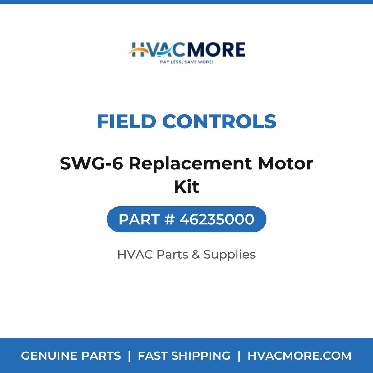 Field Controls SWG-6 Replacement Motor Kit 46235000