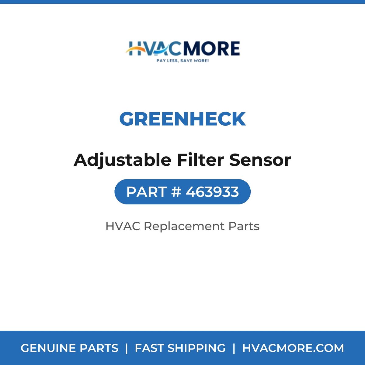 Greenheck Adjustable Filter Sensor 463933
