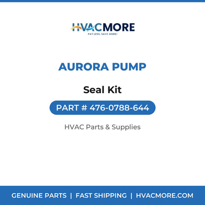 Aurora Pump Seal Kit 476-0788-644