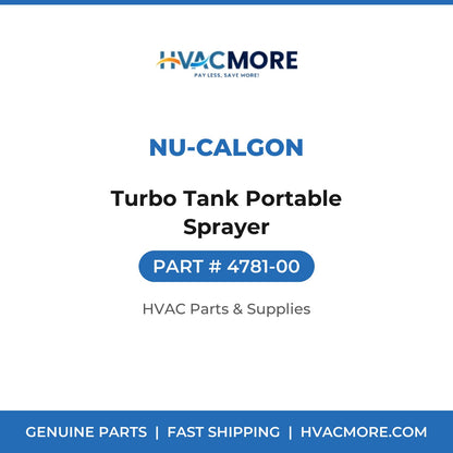 Nu-Calgon Turbo Tank Portable Sprayer 4781-00