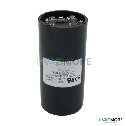 Lennox 80-108MFD 330V Start Capacitor 47A60