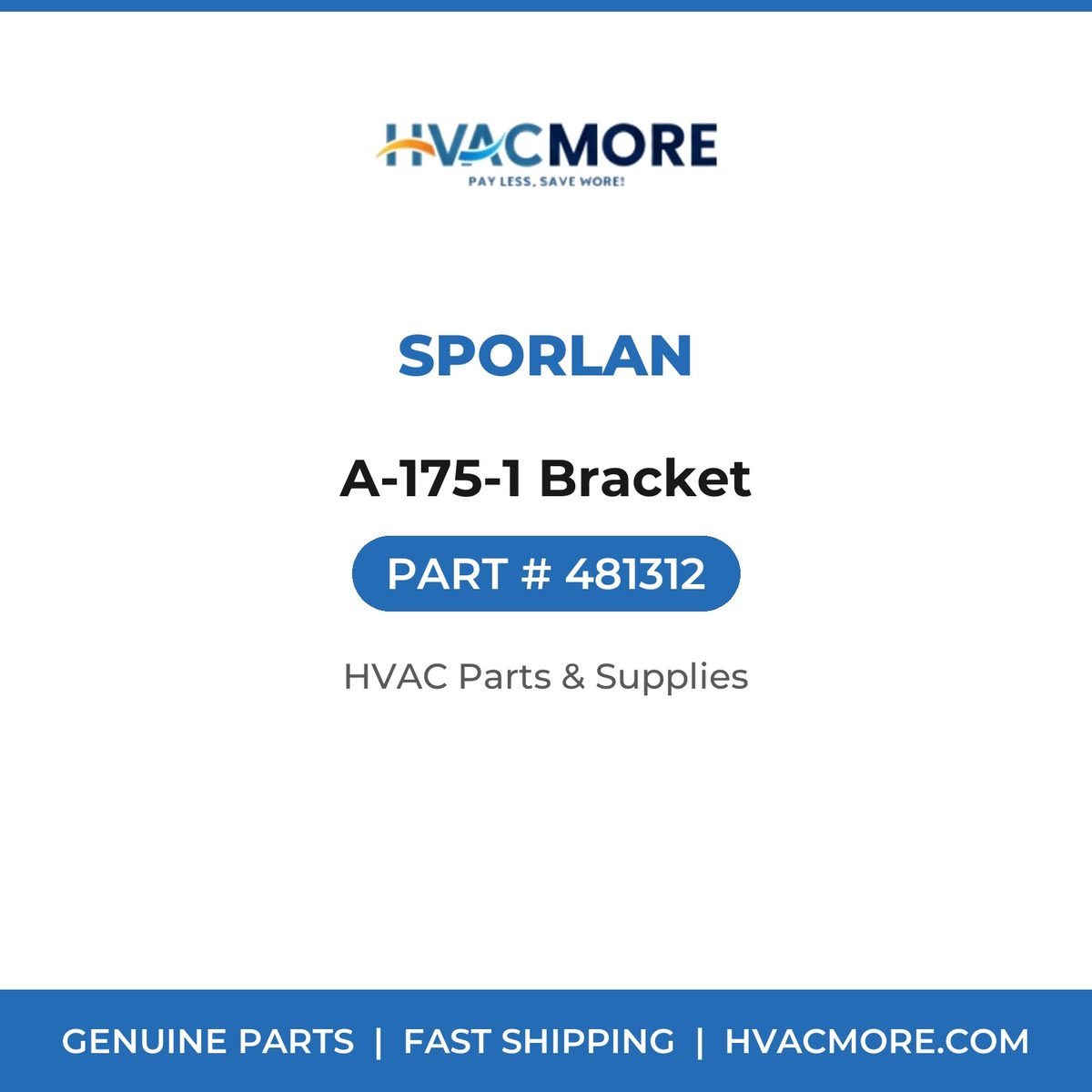 Sporlan A-175-1 Bracket 481312