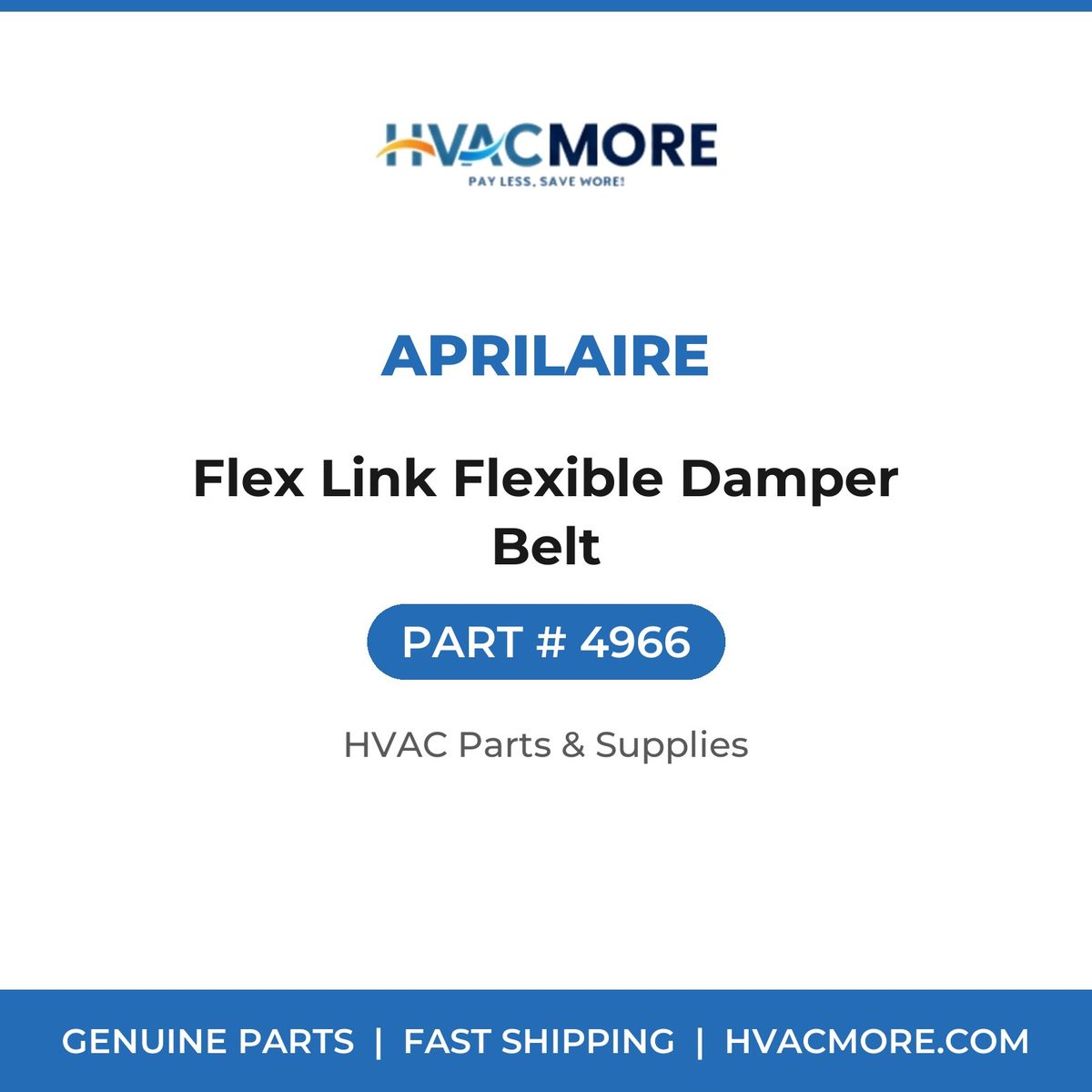 Aprilaire Flex Link Flexible Damper Belt 4966