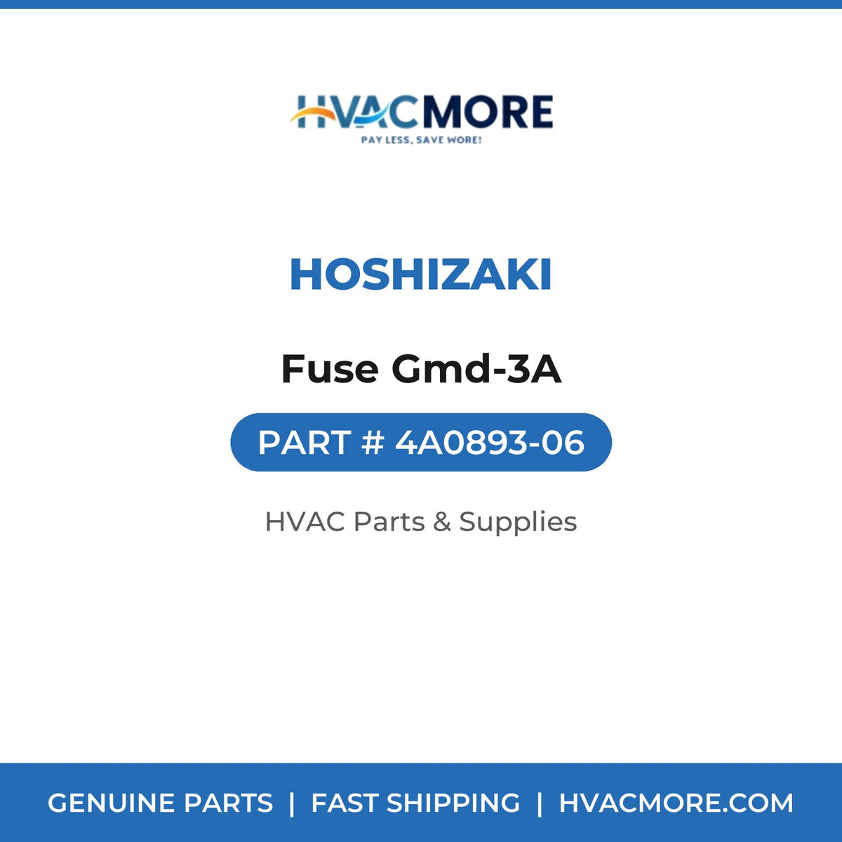 Hoshizaki Fuse Gmd-3A 4A0893-06
