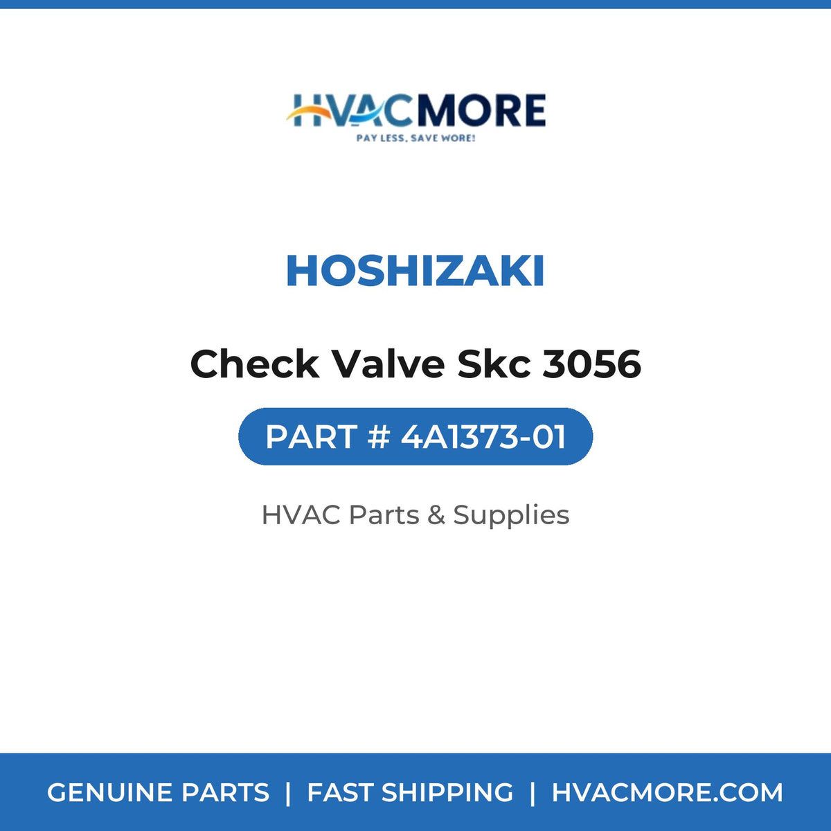 Hoshizaki Check Valve Skc 3056 4A1373-01