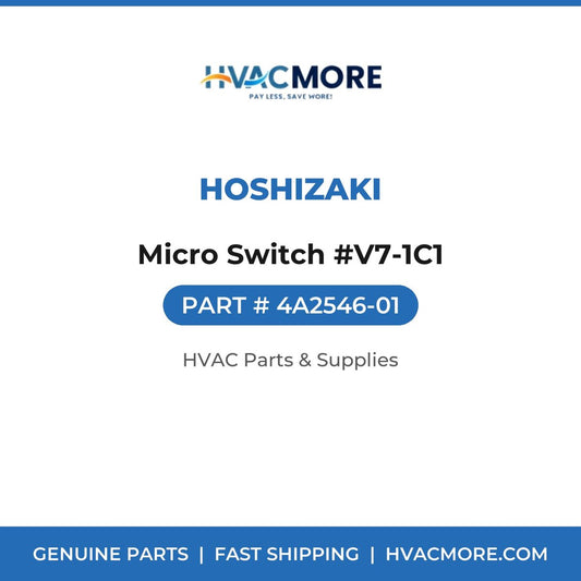 Hoshizaki Micro Switch #V7-1C1 4A2546-01