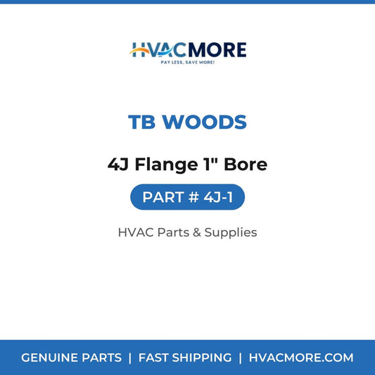 TB Woods 4J Flange 1" Bore 4J-1