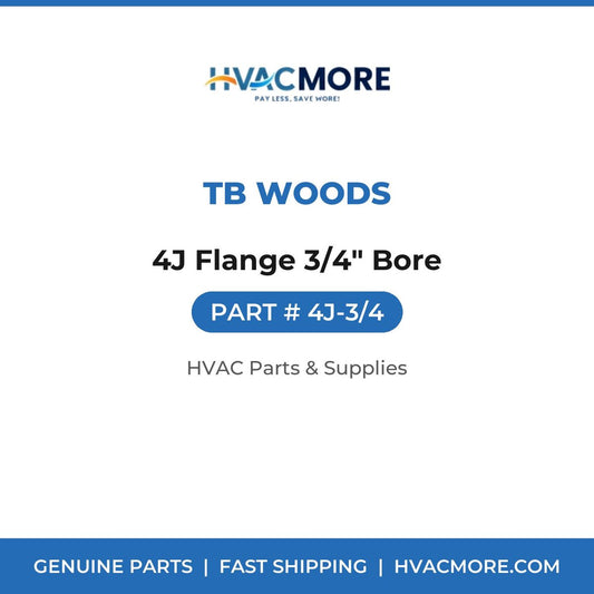TB Woods 4J Flange 3/4" Bore 4J-3/4
