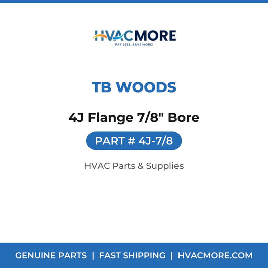 TB Woods 4J Flange 7/8" Bore 4J-7/8