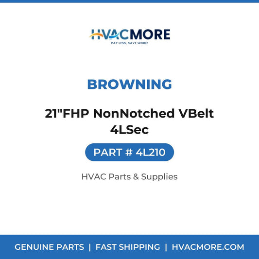 Browning 21"FHP NonNotched VBelt 4LSec 4L210