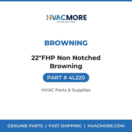 Browning 22"FHP Non Notched Browning 4L220