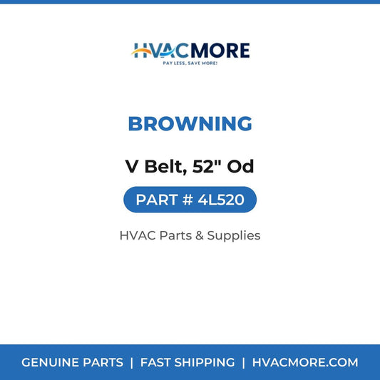 Browning V Belt, 52" Od 4L520