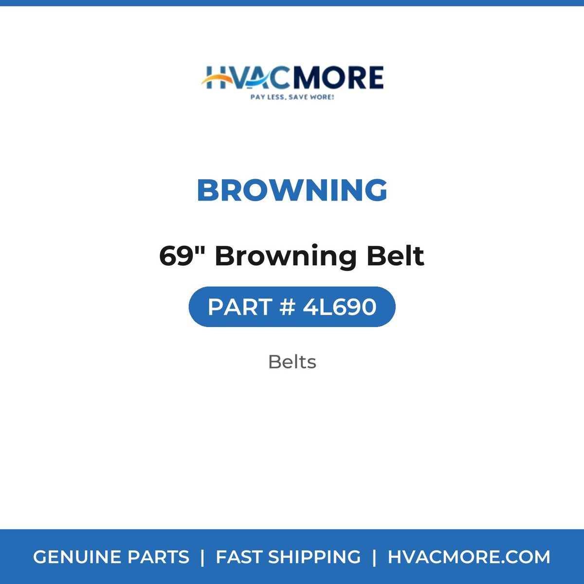 Browning 69" Browning Belt 4L690