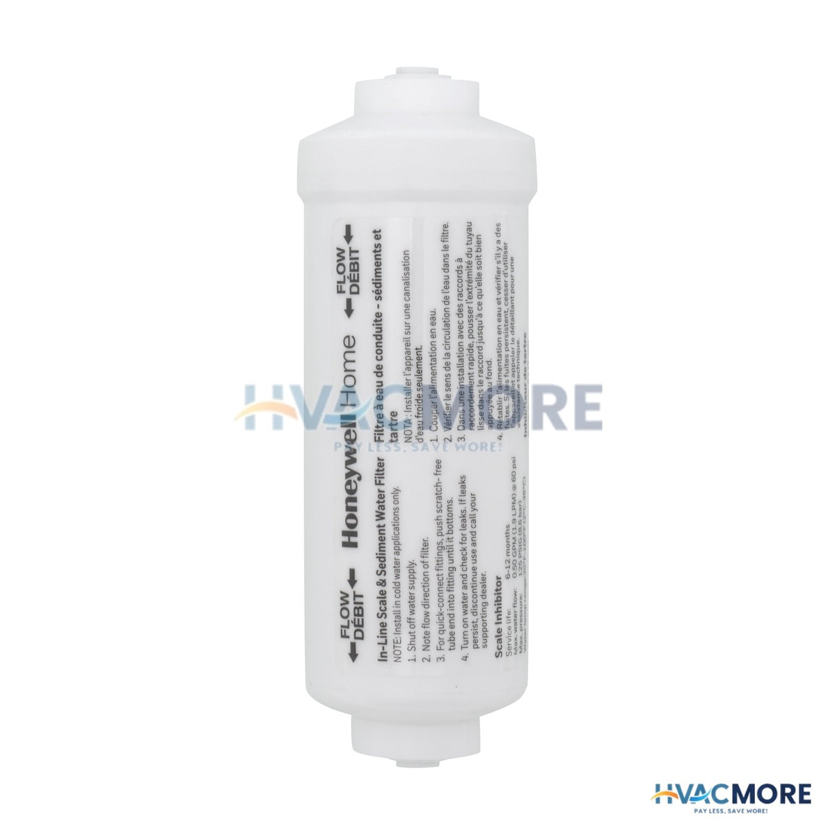 Honeywell Home In-Line Water Filter For Scale And Sediment 50028044-001
