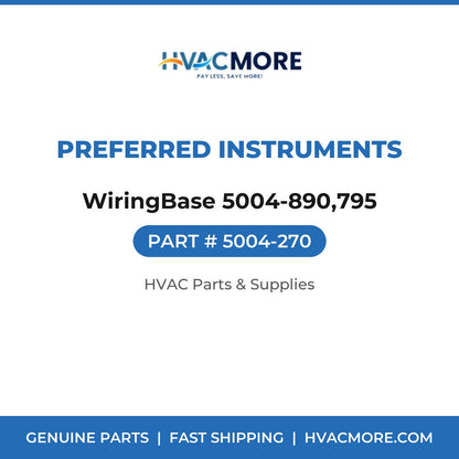 Preferred Instruments WiringBase 5004-890,795 5004-270