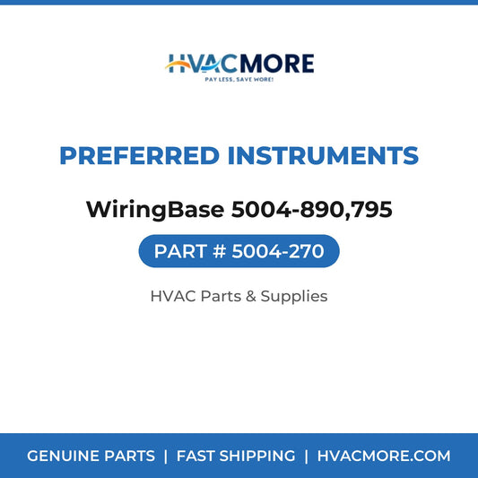 Preferred Instruments WiringBase 5004-890,795 5004-270